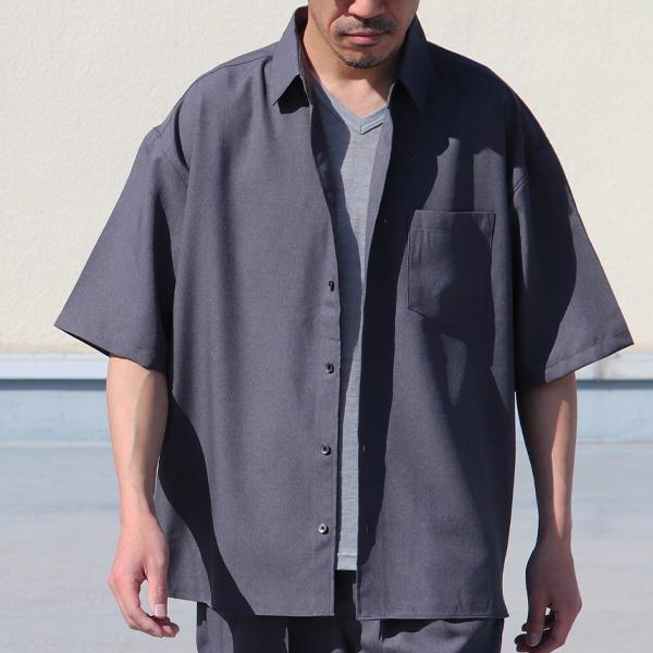 オーディエンス Upscape Audience レギュラーカラーシャツ ハーフスリーブ Reflax Linon リフラクス リノン 日本製 メンズ AUD6426 | Audience | 08