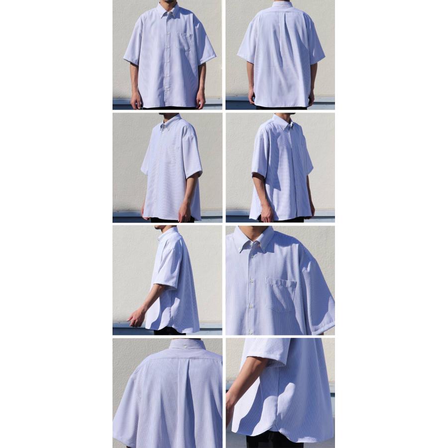 オーディエンス Upscape Audience ボタンダウンシャツ サッカーストライプ 日本製 メンズ | Audience | 18