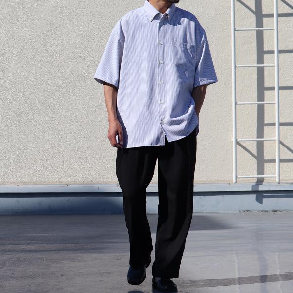 オーディエンス Upscape Audience ボタンダウンシャツ サッカーストライプ 日本製 メンズ | Audience | 03