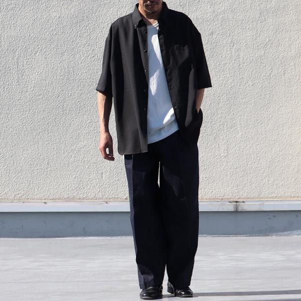 オーディエンス Upscape Audience ボタンダウンシャツ サッカーストライプ 日本製 メンズ | Audience | 09