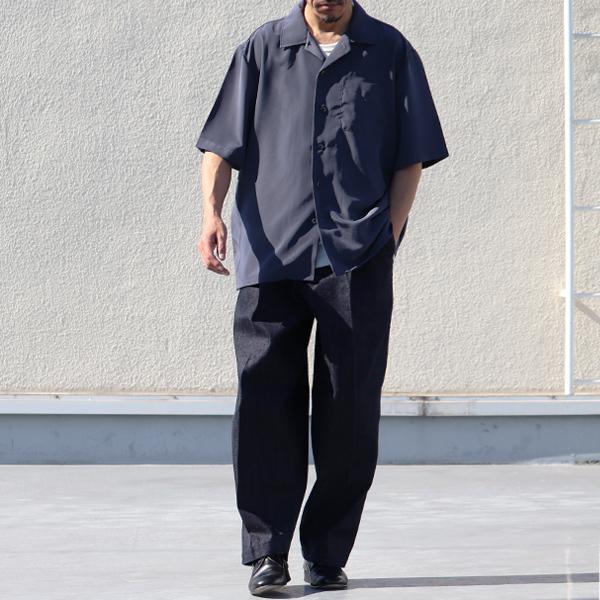 オーディエンス Upscape Audience オープンカラーシャツ ハーフスリーブシャツ レーヨンライク 日本製 メンズ AUD6429 | Audience | 09