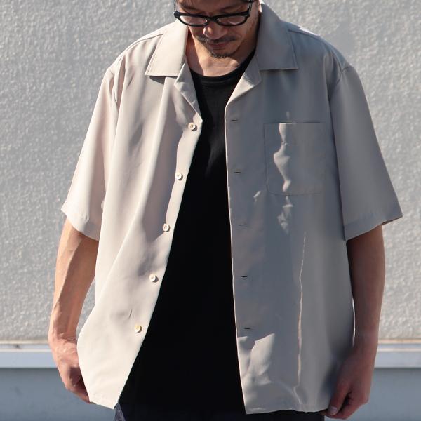 オーディエンス Upscape Audience オープンカラーシャツ ハーフスリーブシャツ レーヨンライク 日本製 メンズ AUD6429 | Audience | 10