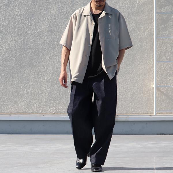 オーディエンス Upscape Audience オープンカラーシャツ ハーフスリーブシャツ レーヨンライク 日本製 メンズ AUD6429 | Audience | 12