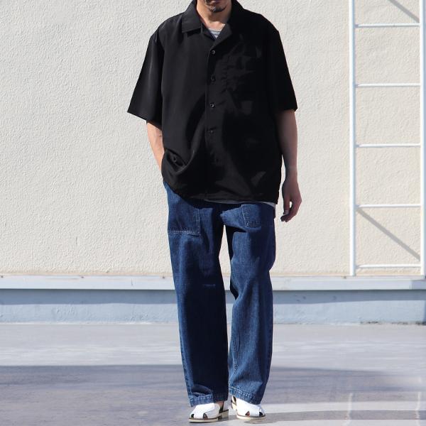 オーディエンス Upscape Audience オープンカラーシャツ ハーフスリーブシャツ レーヨンライク 日本製 メンズ AUD6429 | Audience | 06