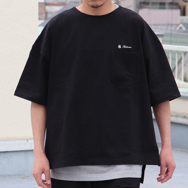 オーディエンス Audience サイドスリット ハーフスリーブ ボクシーAライン Tee VORTEX 8オンス MVS天竺 ブランドロゴ刺繍付き 日本製 AUD6432 | Audience | 11