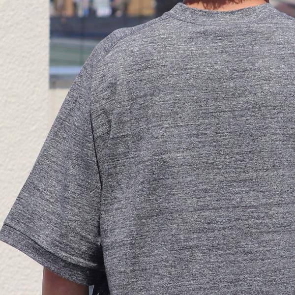 粗挽き天竺 ガゼット クルーネック スウェットライク ハーフスリーブ Tシャツ/ Upscape Audience [AUD6452] | Audience | 14
