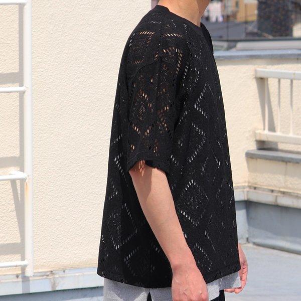 オーディエンス Upscape Audience　ハーフスリーブベスト MILPA ミルパスカラレース 日本製 | Audience | 03