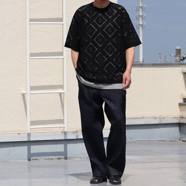 オーディエンス Upscape Audience　ハーフスリーブベスト MILPA ミルパスカラレース 日本製 | Audience | 04