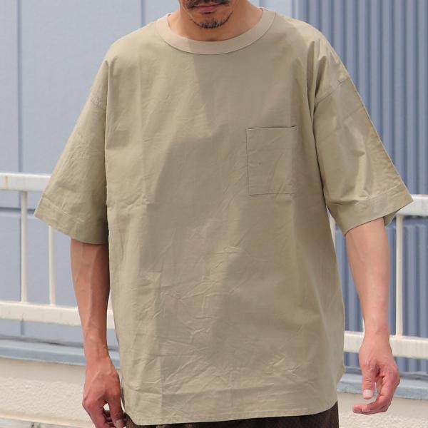 オーディエンス Audience グラスポケットシャツ ハーフスリーブシャツ コットンシーチング 日本製 | Audience | 14