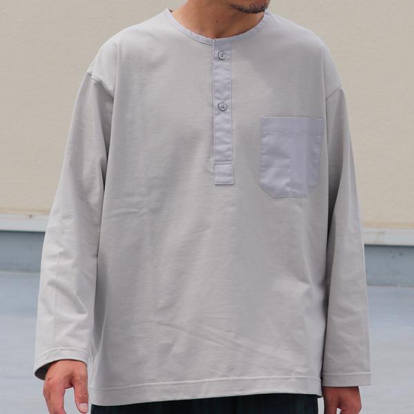 オーディエンス Audience スリーピング ヘンリーネック Tシャツ 布帛ミックス MVS天竺 VORTEX 8オンス 日本製 AUD6475 |  | 10