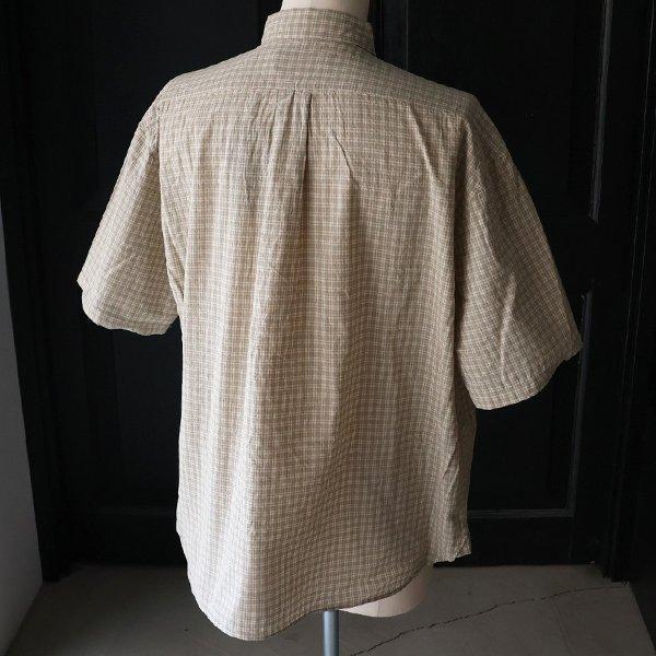 オーディエンス Audience レギュラーカラー ボクシーAライン ハーフスリーブ ワーク シャツドビーミニチェック 播州織 日本製 AUD6602 | Audience | 17