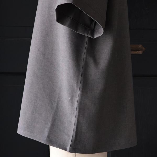 オーディエンス Audience オープンカラー ハーフスリ ーブシャツ NaturemierTM ナチュレミア TECH リネンライクトロワッシャー 日本製 AUD6604 | Audience | 15