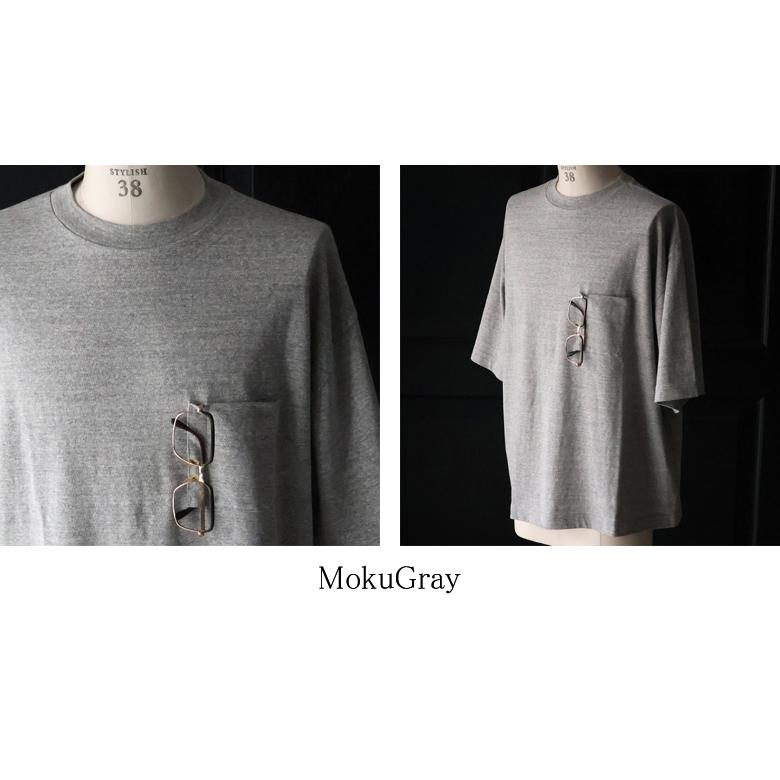 オーディエンス Audience クルーネック ハーフスリーブ 胸ポケット付き ボクシーTシャツ ラフィー天竺 5.5オンス 和歌山 日本製 AUD6618 | Audience | 18