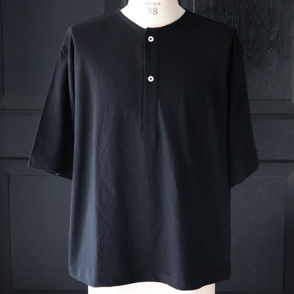 オーディエンス Audience スリーピングヘンリー Tシャツ　ラフィー天竺 5.5オンス ハーフスリーブ 和歌山 日本製 AUD6619 | Audience | 10