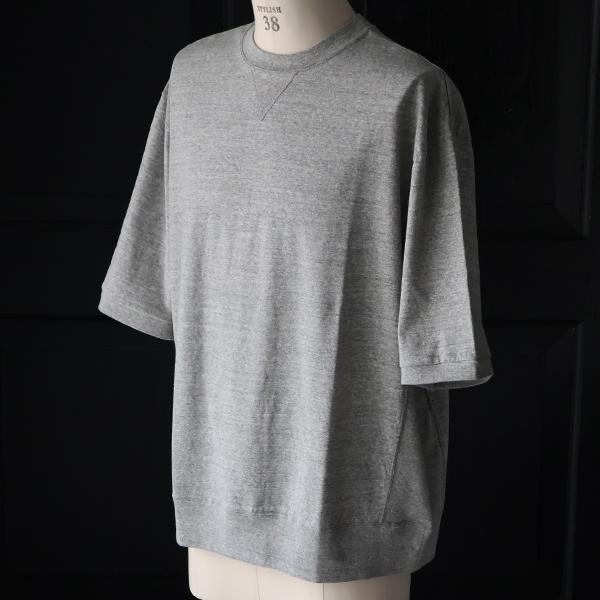 オーディエンス Audience ガゼット クルーネック ハーフスリーブ  Tシャツ ラフィー天竺 5.5オンス スウェットライク バルーン 和歌山 日本製 AUD6620 | Audience | 10