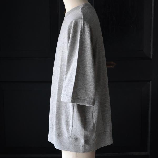 オーディエンス Audience ガゼット クルーネック ハーフスリーブ  Tシャツ ラフィー天竺 5.5オンス スウェットライク バルーン 和歌山 日本製 AUD6620 | Audience | 11