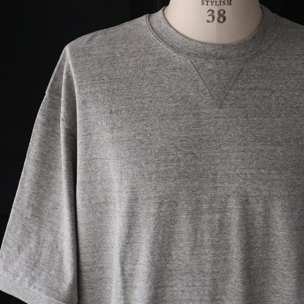 オーディエンス Audience ガゼット クルーネック ハーフスリーブ  Tシャツ ラフィー天竺 5.5オンス スウェットライク バルーン 和歌山 日本製 AUD6620 | Audience | 14