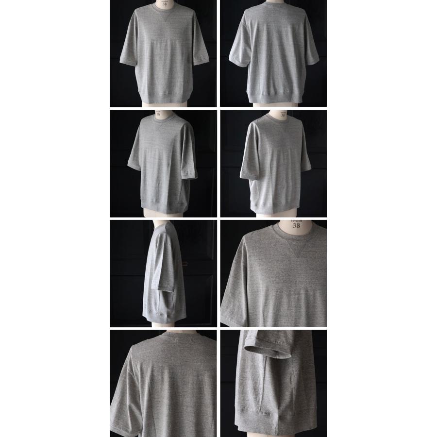 オーディエンス Audience ガゼット クルーネック ハーフスリーブ  Tシャツ ラフィー天竺 5.5オンス スウェットライク バルーン 和歌山 日本製 AUD6620 | Audience | 19