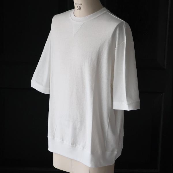 オーディエンス Audience ガゼット クルーネック ハーフスリーブ  Tシャツ ラフィー天竺 5.5オンス スウェットライク バルーン 和歌山 日本製 AUD6620 | Audience | 06