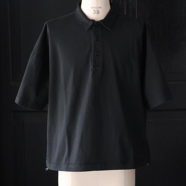 オーディエンス Audience ポロシャツ ピグメント 米綿 USAコットン ハーフスリーブ ドローコード バルーン 16/-天竺  8.45オンス  メンズ AUD6627 | Audience | 10