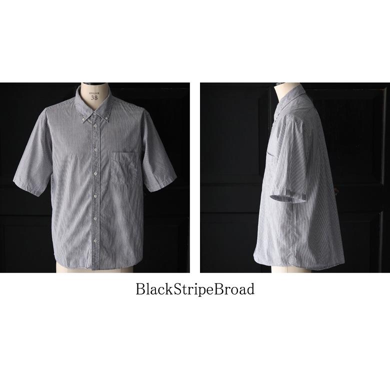 オーディエンス Audience ボタンダウン 半袖 テーパードシャツ ワンウォッシュ 日本製 AUD6637 | Audience | 17