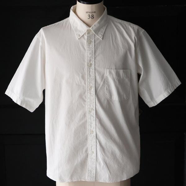 オーディエンス Audience ボタンダウン 半袖 テーパードシャツ ワンウォッシュ 日本製 AUD6637 | Audience | 05