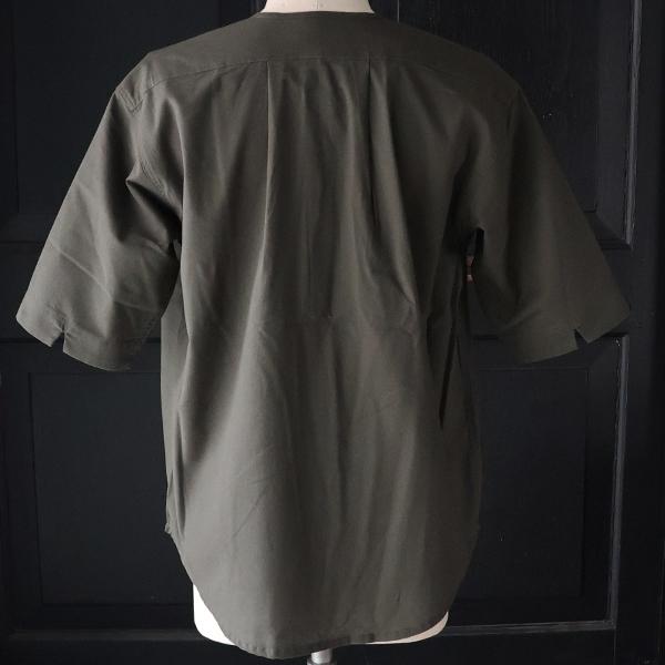 オーディエンス Audience スリーピング ヘンリー ハーフスリーブシャツ 綿麻ビンテージキャンバス AUD6641 | Audience | 12