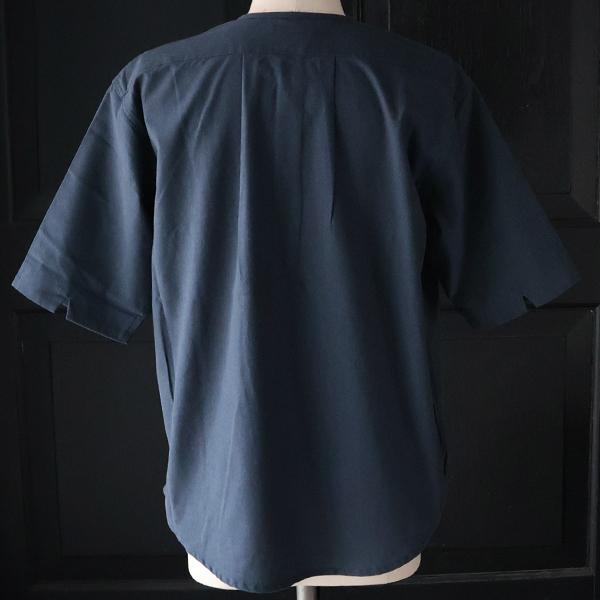 オーディエンス Audience スリーピング ヘンリー ハーフスリーブシャツ 綿麻ビンテージキャンバス AUD6641 | Audience | 09