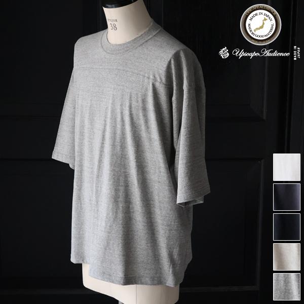 オーディエンス Audience フットボール ハーフスリーブ Tシャツ ラフィー天竺 5.5オンス 和歌山 日本製 AUD6644 | Audience