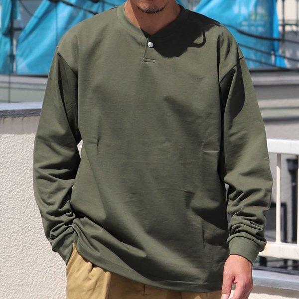 オーディエンス Audience コンチョボタンヘンリー 長袖Tee MVS天竺 VORTEX 8オンス 日本製 AUD6677 | Audience | 10