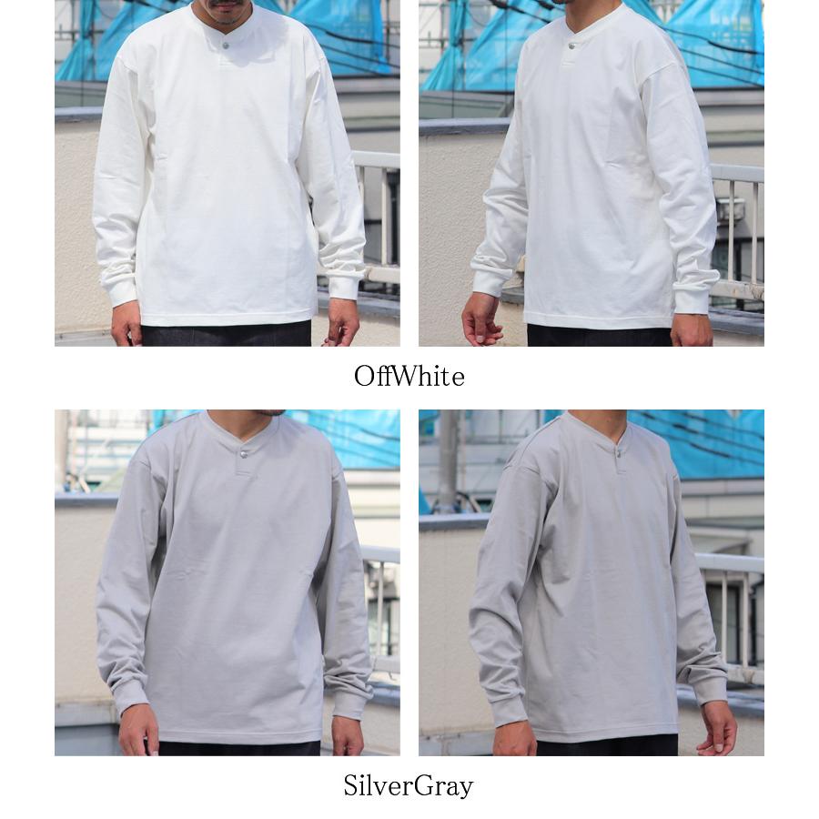 オーディエンス Audience コンチョボタンヘンリー 長袖Tee MVS天竺 VORTEX 8オンス 日本製 AUD6677 | Audience | 14