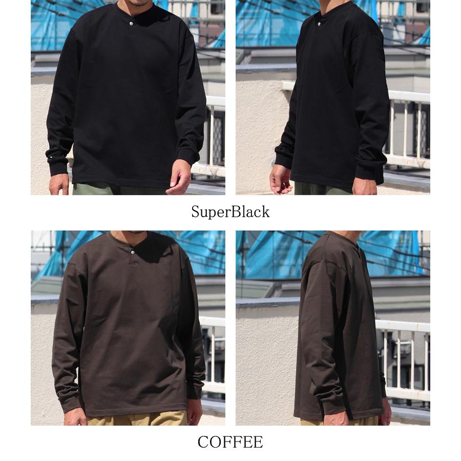 オーディエンス Audience コンチョボタンヘンリー 長袖Tee MVS天竺 VORTEX 8オンス 日本製 AUD6677 | Audience | 15