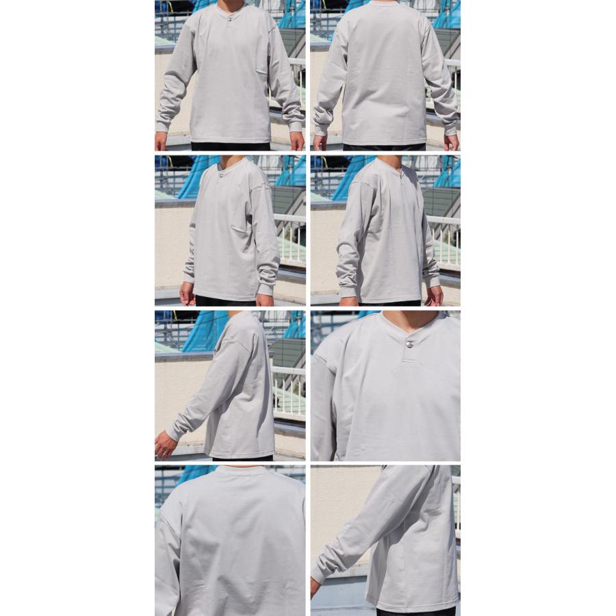 オーディエンス Audience コンチョボタンヘンリー 長袖Tee MVS天竺 VORTEX 8オンス 日本製 AUD6677 | Audience | 19