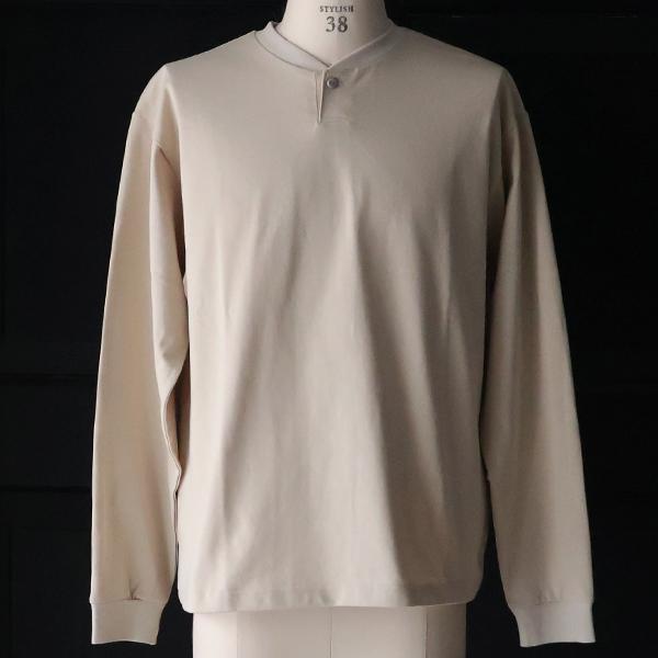 オーディエンス Audience コンチョボタンヘンリー 長袖Tee MVS天竺 VORTEX 8オンス 日本製 AUD6677 | Audience | 01