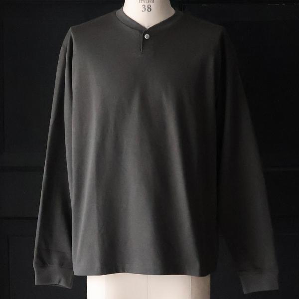 オーディエンス Audience コンチョボタンヘンリー 長袖Tee MVS天竺 VORTEX 8オンス 日本製 AUD6677 | Audience | 03