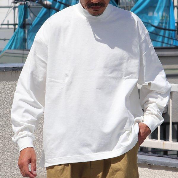 オーディエンス Audience モックネック バルーン 長袖Tee  MVS天竺 VORTEX 8オンス 日本製 AUD6678 | Audience | 11