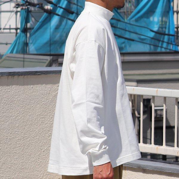 オーディエンス Audience モックネック バルーン 長袖Tee  MVS天竺 VORTEX 8オンス 日本製 AUD6678 | Audience | 12