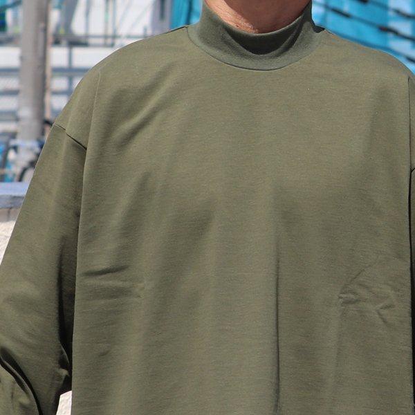 オーディエンス Audience モックネック バルーン 長袖Tee  MVS天竺 VORTEX 8オンス 日本製 AUD6678 | Audience | 13