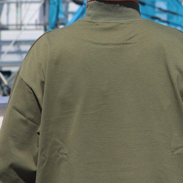 オーディエンス Audience モックネック バルーン 長袖Tee  MVS天竺 VORTEX 8オンス 日本製 AUD6678 | Audience | 14