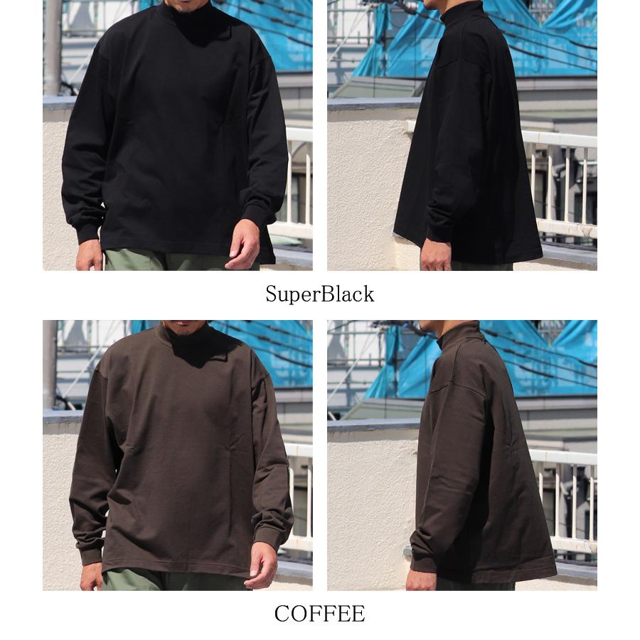 オーディエンス Audience モックネック バルーン 長袖Tee  MVS天竺 VORTEX 8オンス 日本製 AUD6678 | Audience | 16