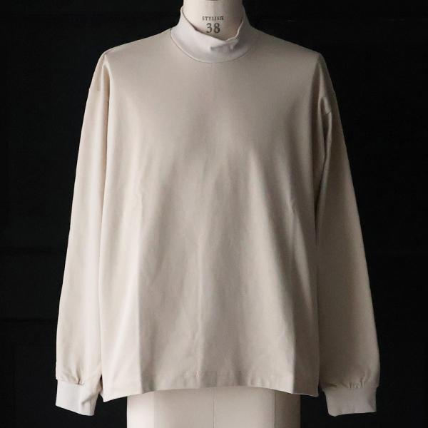 オーディエンス Audience モックネック バルーン 長袖Tee  MVS天竺 VORTEX 8オンス 日本製 AUD6678 | Audience | 01