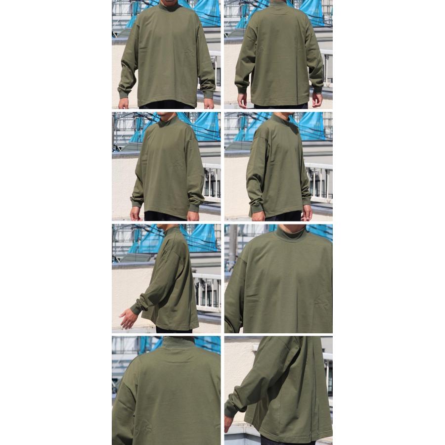 オーディエンス Audience モックネック バルーン 長袖Tee  MVS天竺 VORTEX 8オンス 日本製 AUD6678 | Audience | 20