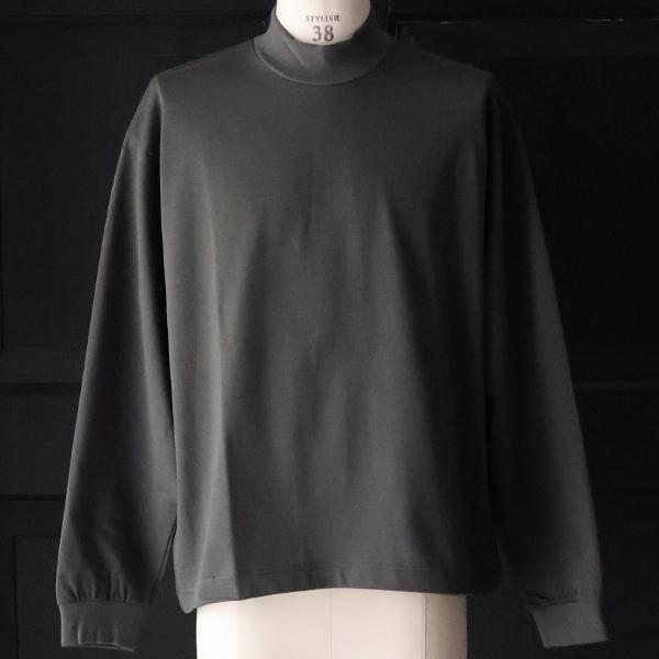 オーディエンス Audience モックネック バルーン 長袖Tee  MVS天竺 VORTEX 8オンス 日本製 AUD6678 | Audience | 03