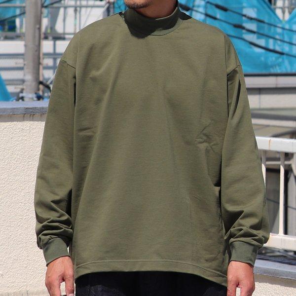 オーディエンス Audience モックネック バルーン 長袖Tee  MVS天竺 VORTEX 8オンス 日本製 AUD6678 | Audience | 05