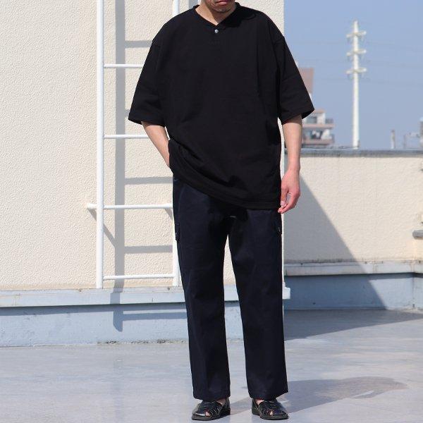 オーディエンス Audience コンチョボタンヘンリー ハーフスリーブ テーパードTシャツ MVS天竺 VORTEX8オンス 日本製 AUD6702 | Audience | 16