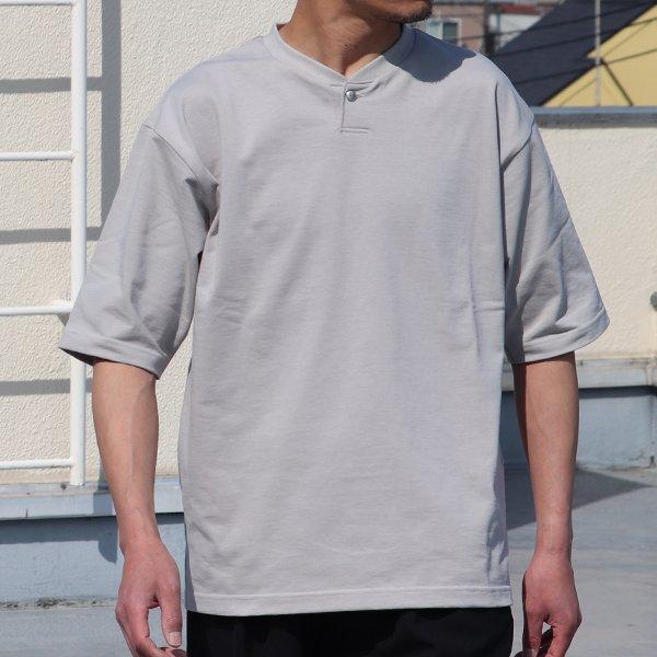 オーディエンス Audience コンチョボタンヘンリー ハーフスリーブ テーパードTシャツ MVS天竺 VORTEX8オンス 日本製 AUD6702 | Audience | 02