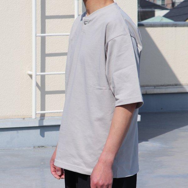 オーディエンス Audience コンチョボタンヘンリー ハーフスリーブ テーパードTシャツ MVS天竺 VORTEX8オンス 日本製 AUD6702 | Audience | 03