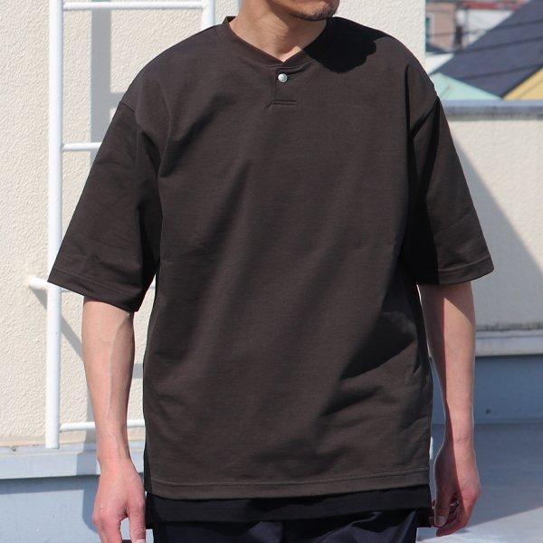 オーディエンス Audience コンチョボタンヘンリー ハーフスリーブ テーパードTシャツ MVS天竺 VORTEX8オンス 日本製 AUD6702 | Audience | 06