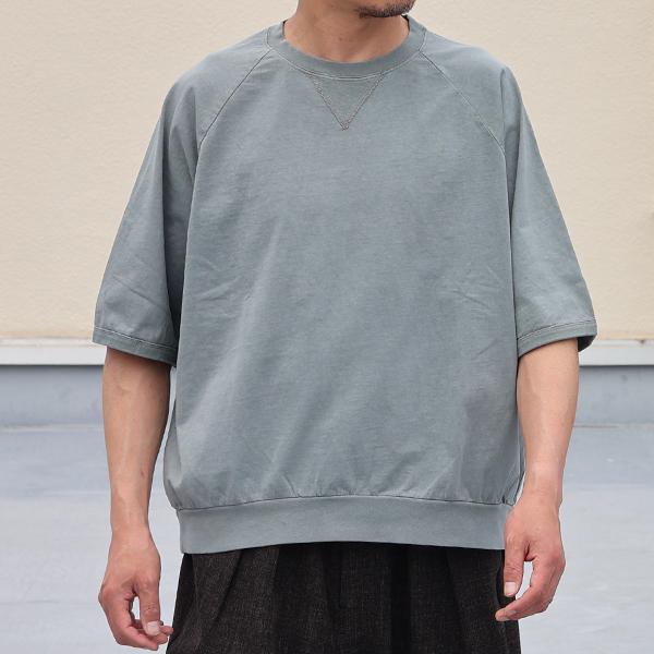 オーディエンス Audience  Tシャツ ハーフスリーブ ピグメント 米綿 USAコットン ガゼット バルーン ラグラン  16/-天竺  8.45オンス  メンズ AUD6712 | Audience | 01