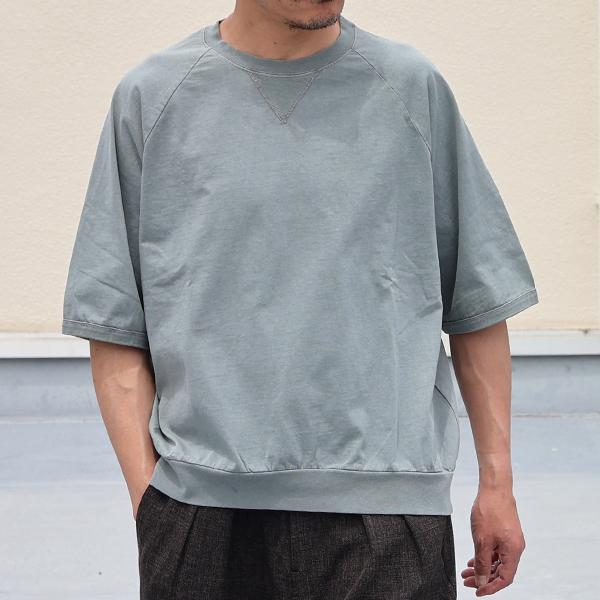 オーディエンス Audience  Tシャツ ハーフスリーブ ピグメント 米綿 USAコットン ガゼット バルーン ラグラン  16/-天竺  8.45オンス  メンズ AUD6712 | Audience | 02